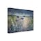 Trademark Fine Art Outdoor Canvas Art - Jennifer Taylor Art 'Cornflowers and The Moon No 1' Wall Art for Patios GRL00588-OC2432WR - alternate 1