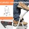 Wrightmaster 2-Step Lightweight Steel Step Stool, 7 ft. Reach with Non-Marring Feet, 330 lbs. Capacity Zoro1172white - alternate 5