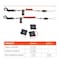 Ergodyne S Orange and Black Coil Lanyard plus Mini Adhesive Mounts HL 3151S - alternate 5