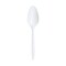Smarty Had A Party Medium Weight Disposable Plastic Teaspoons, 1000PK 754-CASE - alternate 1
