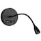 Newhouse Lighting Gooseneck Reading Light Cole, Black NHRL-CO-BLK - alternate 1