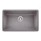 Blanco Precis Super Single Bowl, Metallic Gray 440148 - alternate 1