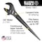 Klein Tools Adjustable Spud Wrench, Open End, 1-7/16 in Head, 0 in Offset, Alloy Steel, Black Oxide 3227 - alternate 10