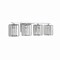 Jonathan Y Coco Prism Vintage 29.75" 4-Light Metal/Glass Classic Glam LED Vanity Light, Chrome JYL3555A - alternate 7