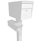 Mail Boss Mailbox Newspaper Holder Attachment, Alpine White, Galvanized Steel 805958 - alternate 2