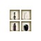 Homeroots Set of Four Mac Faux Niche 3D Peel and Stick Wall Decals, 4PK 565409 - alternate 2