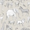 Chesapeake Kenji Taupe Safari Wallpaper 4060-139270 - alternate 1