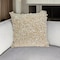 Homeroots 18" Beige Throw Pillow With Shag 529192 - alternate 1