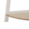 Homeroots 67" White Wood Five Tier Corner Bookcase 569061 - alternate 4