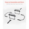 Vevor Trap Bar Hex Bar Barbell Weightlifting for Squat Shrug Deadlift 2in Knurled Grip RA154C - alternate 6