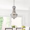 Jonathan Y Regina 10 in. Crystal/Metal Empire LED Pendant, Antique Brass JYL6108A - alternate 12