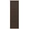 Ekena Millwork True Fit PVC Center X-Board Farmhouse Fixed Mount Shutters, Raisin Brown , 18W x 32H, PR TFP107FH18X032TB - alternate 4