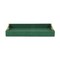 Homeroots 16" Green Wood Wood Faux Shagreen Serving Tray With Handles 571241 - alternate 9