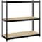 Lorell Narrow Steel Shelving 30" Height x 30" Width x 12" Depth 66962 - alternate 1