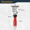Powertec 9-in-1 Painter's Tool w/ 3in Stainless Steel Putty Knife with 3/8in & 1/4in Wrench 72067 - alternate 4