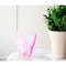 Homeroots 3" Pink Crystal Butterfly Figurine Tabletop Sculpture 554009 - alternate 4