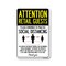 Signmission Public Safety Sign, Retail Guests Practice Social Distancing, 24in X 18in Decal, OS-NS-D-1824-25406 OS-NS-D-1824-25406 - alternate 1