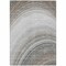 Homeroots 5' X 8' Gray Silver And Beige Abstract Washable Indoor Outdoor Area Rug 577296 - alternate 8