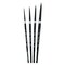 Silver Brush Black Velvet Medium Round Brushes, 4-Piece Set BV-3055 - alternate 1