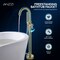 Anzzi Coral Series 2-Handle Freestanding Tub Faucet with 60 in. Euro-Grip Hand Sprayer in Satin Brass FS-AZ0047SB - alternate 8