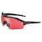 Bolle Safety MY6, Safety Glasses, Anti-Fog, Scratch-Resistant, Vermillion Lens, Black Frame, Half-Frame MY6EST32W - alternate 2