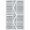 Nordic Pure 16x25x5 Pleated Air Filter, High Capacity, Electrostatically Charged Synthetic Media, MERV 12 16x25x5_1/4GCAM12-1 - alternate 2
