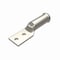 Burndy Two-Hole Compression Lug, 350 kcmil Max, 1 to 2 in Stud, Long Barrel, Copper, None YAZ342NTCFXB - alternate 1