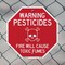 Signmission Warning Pesticides Fire Will Cause, 10 inch X 10 inch, Aluminum Metal Signs, 2PK OC-A-2PACK-10-340 - alternate 3