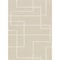Warner Clarendon Wheat Geometric Faux Grasscloth Wallpaper 2921-50505 - alternate 1