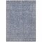Homeroots 5' X 8' Denim Blue And Gray Oriental Washable Indoor Outdoor Area Rug 604714 - alternate 7