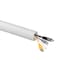 D-Line Cable Tube, White, 3ft 7in, 1.26in dia, 6PK US/CTT1.1W/6 - alternate 1