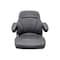 Uni Pro 1001 Seat Top Assembly | Charcoal Gray Fabric 8792 - alternate 9