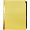 Business Source A-Z Black Leather Tab Index Dividers, PK25 01181 - alternate 3