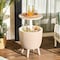 Lagoon Cancun Resin All Weather 2-In-1 Side Table and Cooler 7035G6-SSLGS - alternate 5