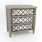 Homeroots 15in Brown Standard Accent Cabinet With Three Drawers 274366 - alternate 4