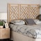 Bali & Pari Karavo Bohemian Natural Rattan Queen Size Standalone Headboard 249-13856-ZORO - alternate 4