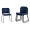 Flash Furniture Commercial Navy Plastic Stack Chairs, Contoured Backs and Sled Bases-Set of 5, 5PK 5-RUT-239AN-NV-GG - alternate 1