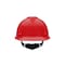 Msa Safety V-Gard Slotted Cap, HDPE, Fas-Trac III Suspension, Type I, Class E, Red (standard) 475363 - alternate 4