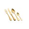 Mepra Epoque Pewter Gold Flatware  Set - 5 Pcs. 106822005PO - alternate 3