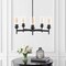 Jonathan Y Orpheus 24" 5-Light Farmhouse Industrial Iron Cylinder LED Chandelier, Oil Rubbed Bronze/Clear JYL9546A - alternate 7