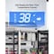 Vevor Commercial Refrigerated Sandwich Prep Workable Triple Door Stainless Steel TSSP72 - alternate 6