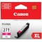 Canon CLI-271 Original High Yield Inkjet Ink Cartridge, Magenta CLI-271XLM - alternate 1