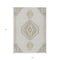 Homeroots 9' X 12' Ivory Gray And Brown Oriental Washable Indoor Outdoor Area Rug 598422 - alternate 4