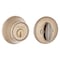 Kwikset Deadbolt, Alike Key, Steel, Antique Brass, 238 to 234 in Backset, K3 Keyway 6605RCLRCSK3BX - alternate 3