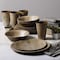 Gibson Elite Woodlands 16 Piece Melamine Wood Grain Decal Dinnerware Set 99899.16R - alternate 6
