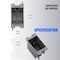 Energetic Lighting 1-Gang 14 cu. in. Switch and Outlet Box, ETL Listed, Old work, 160PK EPB-1G14-OLD - alternate 3