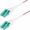 Startech.Com 40M (131FT) LC TO LC (UPC) OM4 MULTIMODE FIBER OPTIC CABLE, ERIKA VIOLET, 50/125 OM4RLCLC40M - alternate 1