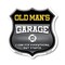 Signmission Old Man's Garage I Can Fix Everything But Stupid, 12 Inch X 12 Inch, Aluminum Metal Sign SHI-A-12-490-OLD MAN - alternate 1