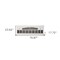 Homeroots 71in White Solid Console Table With Shelves And Drawers 397653 - alternate 5