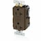 Leviton Lev-Lok GFCI 15A Ind Gr/PI Brown MGFN2 - alternate 1